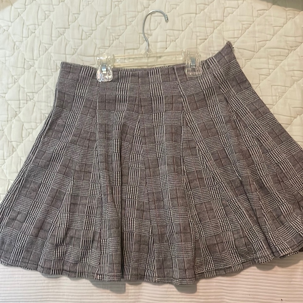 Plaid skirt